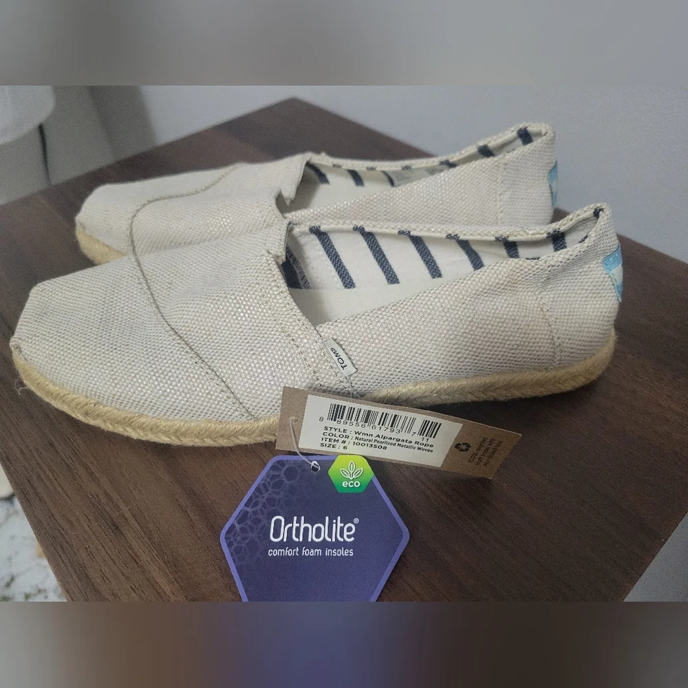 TOMS Ortholite Eco Canvas Slip-On Shoes
